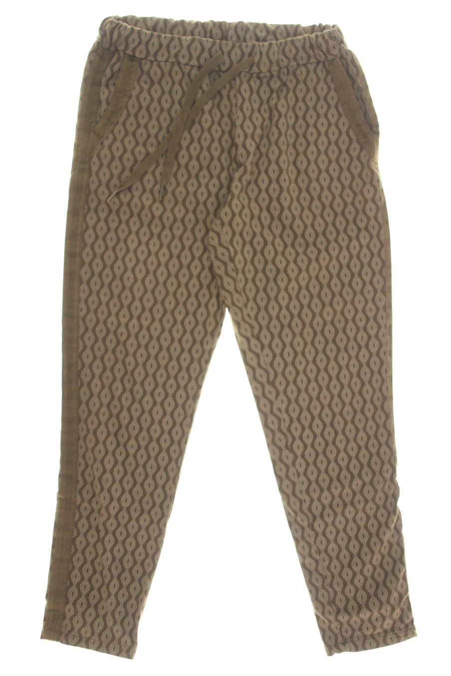 Pantalon Casual Made in italy de la taille M, de couleur marron