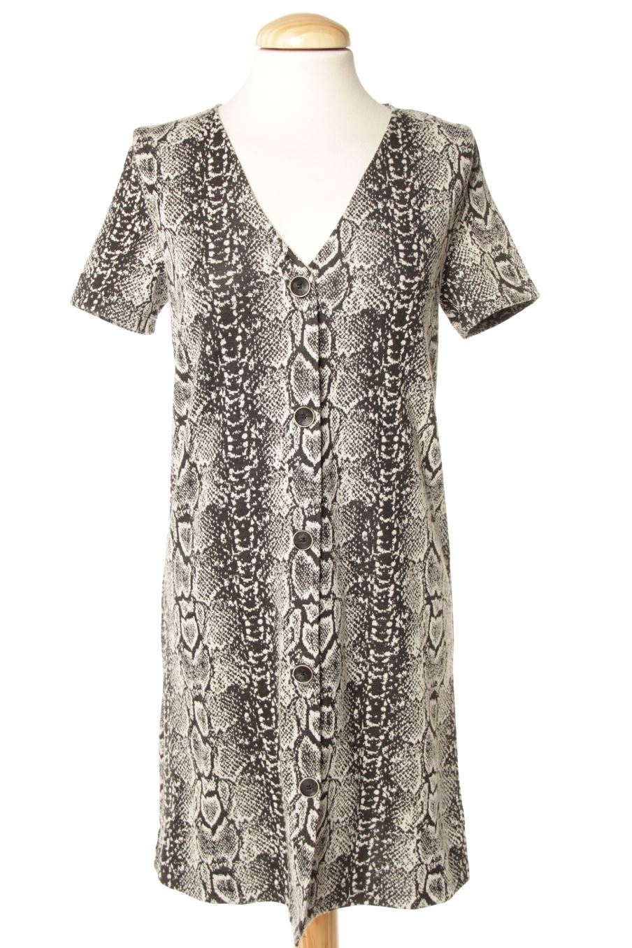Einfaches Kleid von Mango Größe S, Farbe Animal print, für