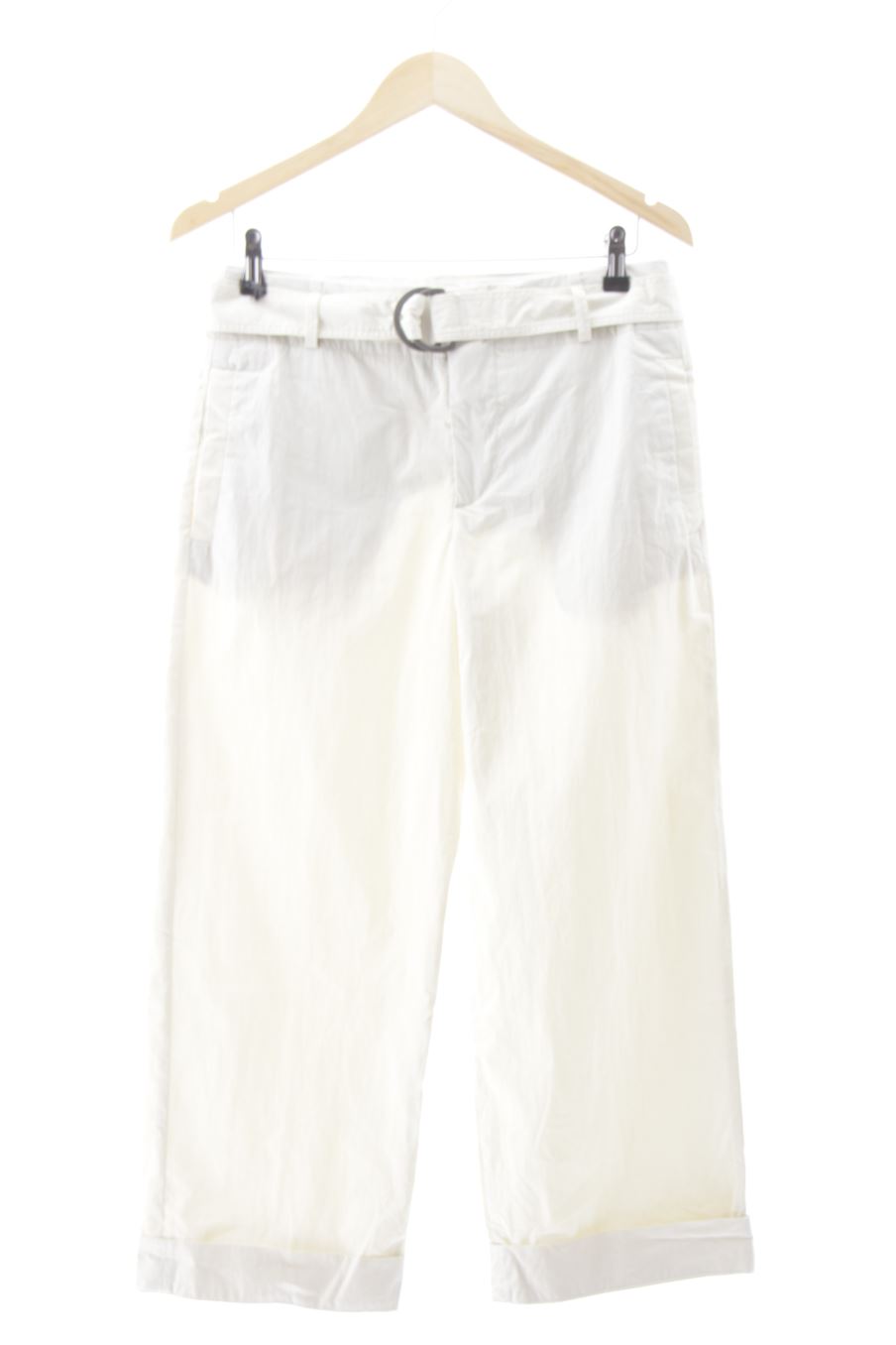 Pantalón de Zara de la talla XS, de color beige