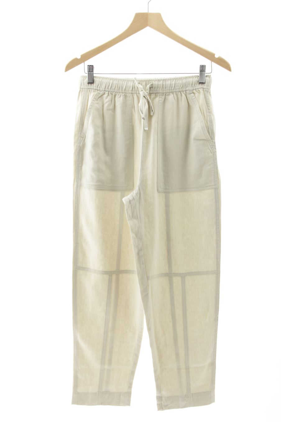 Pantaloni casual de Zara de la talla XS, de color beige