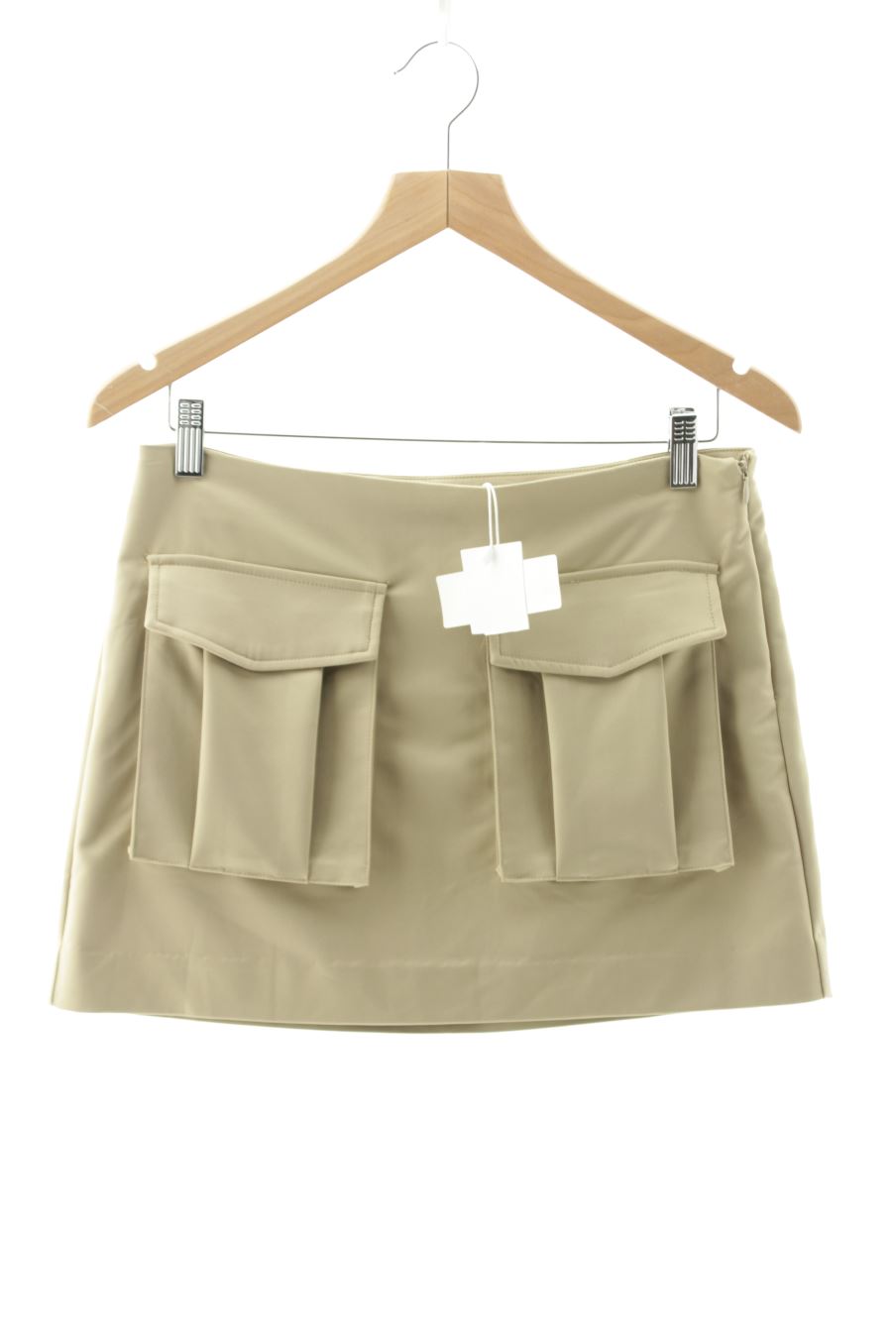 Falda de Mango de la talla 38, de color beige