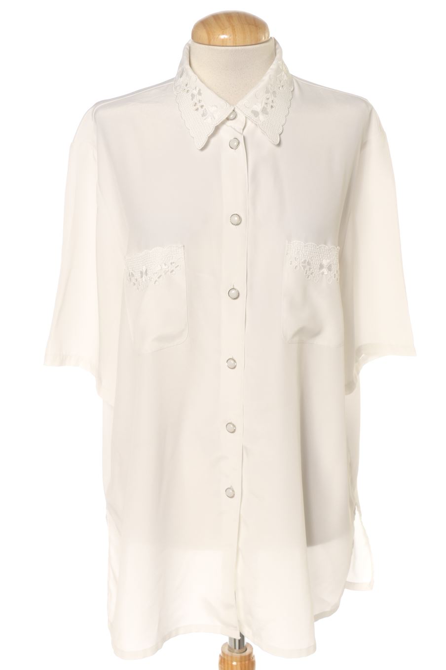 Camicia de PERCENTIL de la talla L, de color bianco