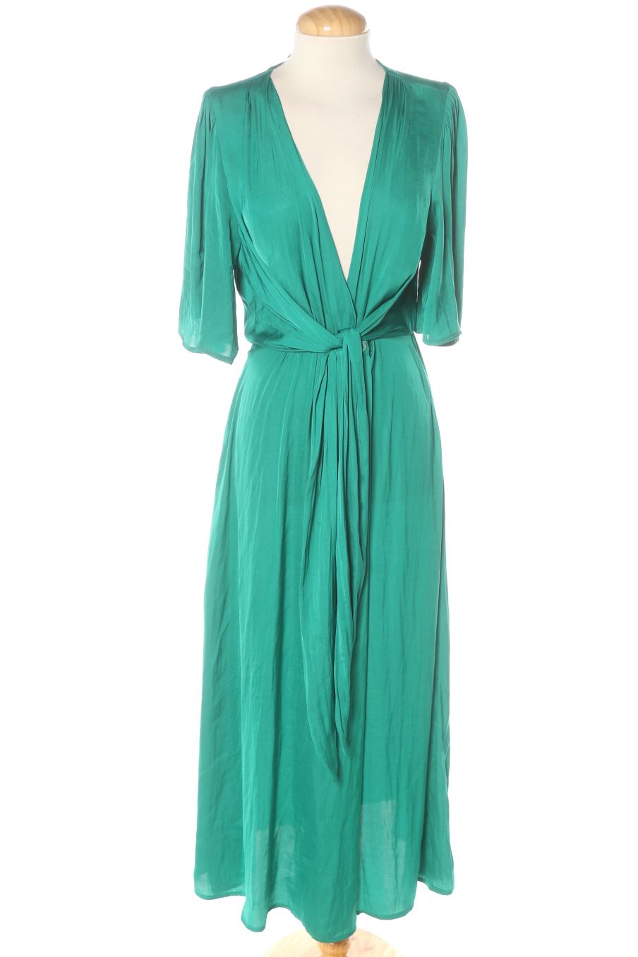 Robe casual Oysho de la taille S, de couleur vert