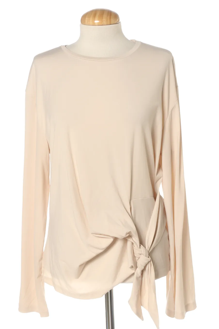 Blusa de manga larga de H&M de la talla M, de color beige