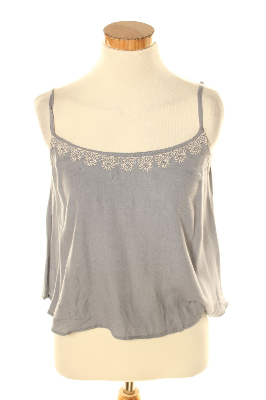 Top de Brownie de la talla XS, de color azul