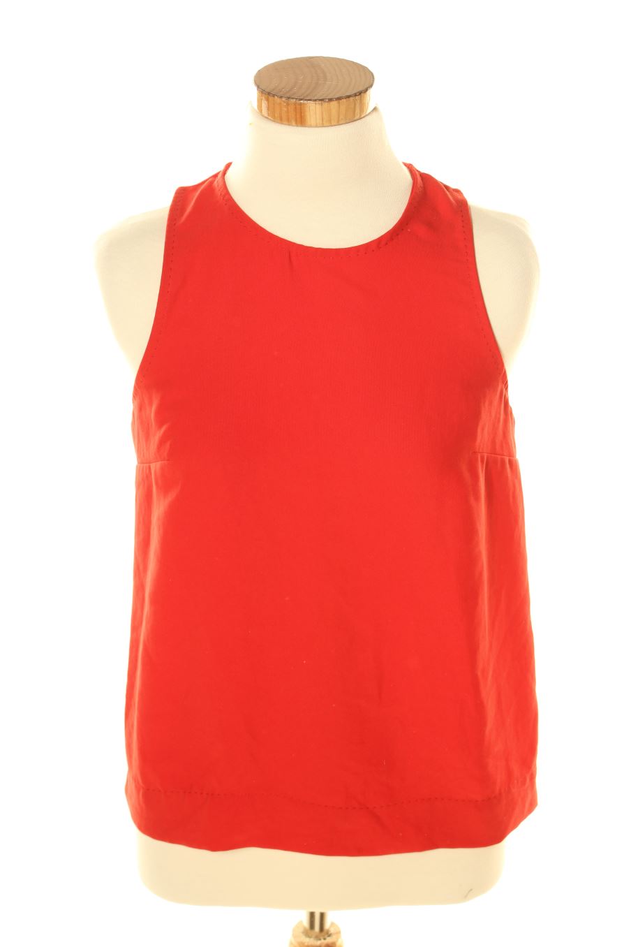 Top de Stradivarius de la talla S, de color rojo