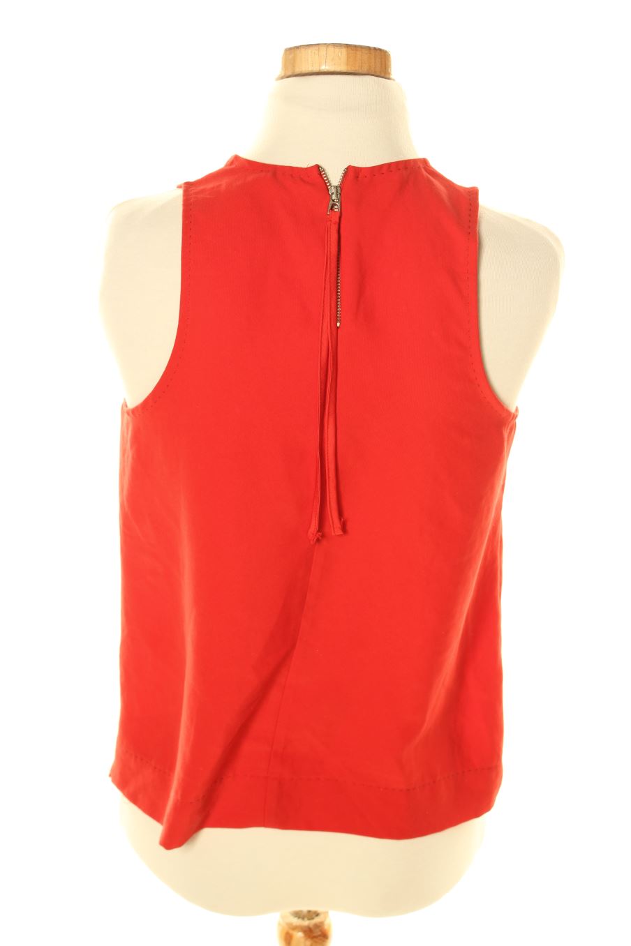 Top de Stradivarius de la talla S, de color rojo