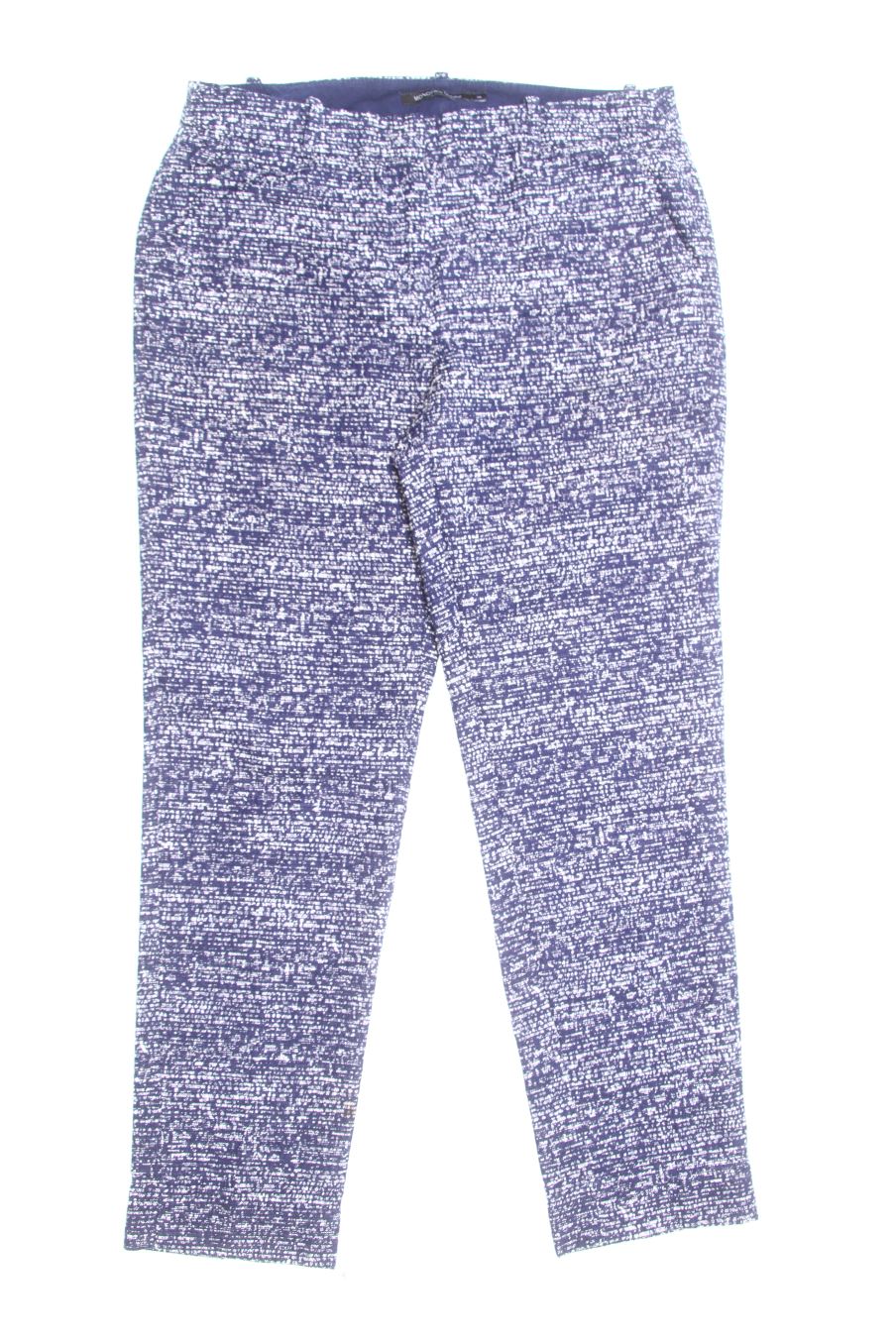 Pantalon Monoprix de la taille 38, de couleur bleu marine