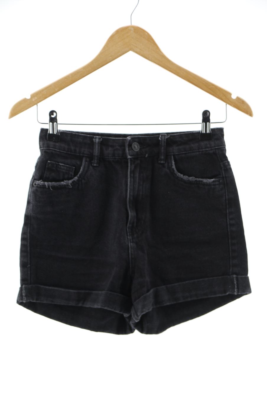 Shorts Pimkie de la taille 32, de couleur noir de denim