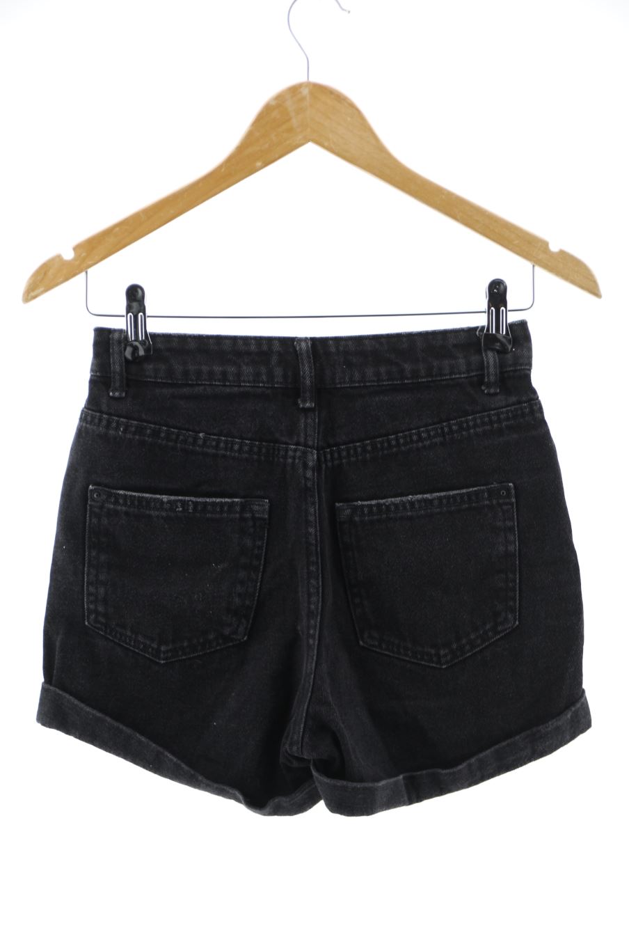 Shorts Pimkie de la taille 32, de couleur noir de denim