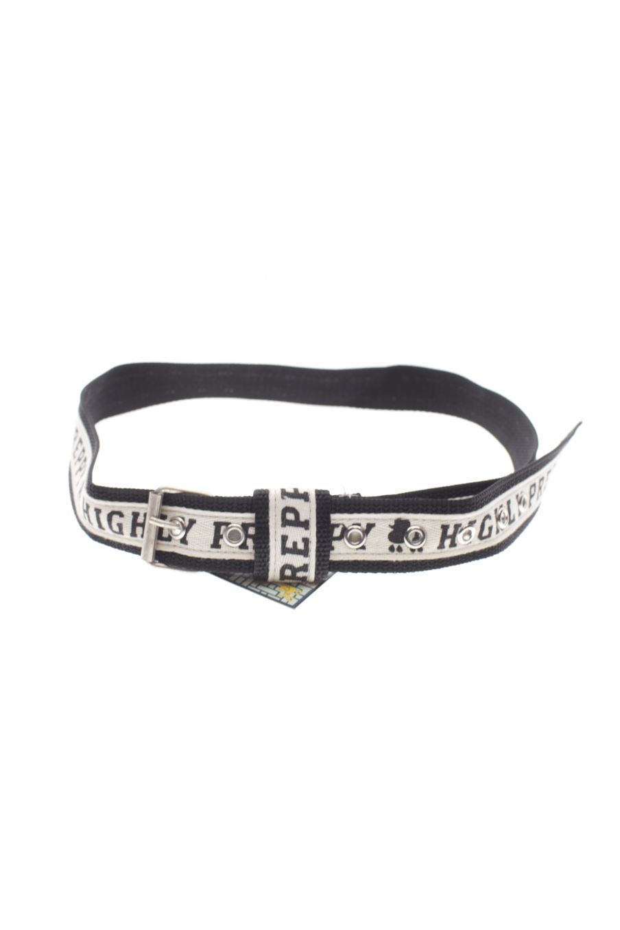 Cinturón de Highly Preppy de la talla S, de color negro