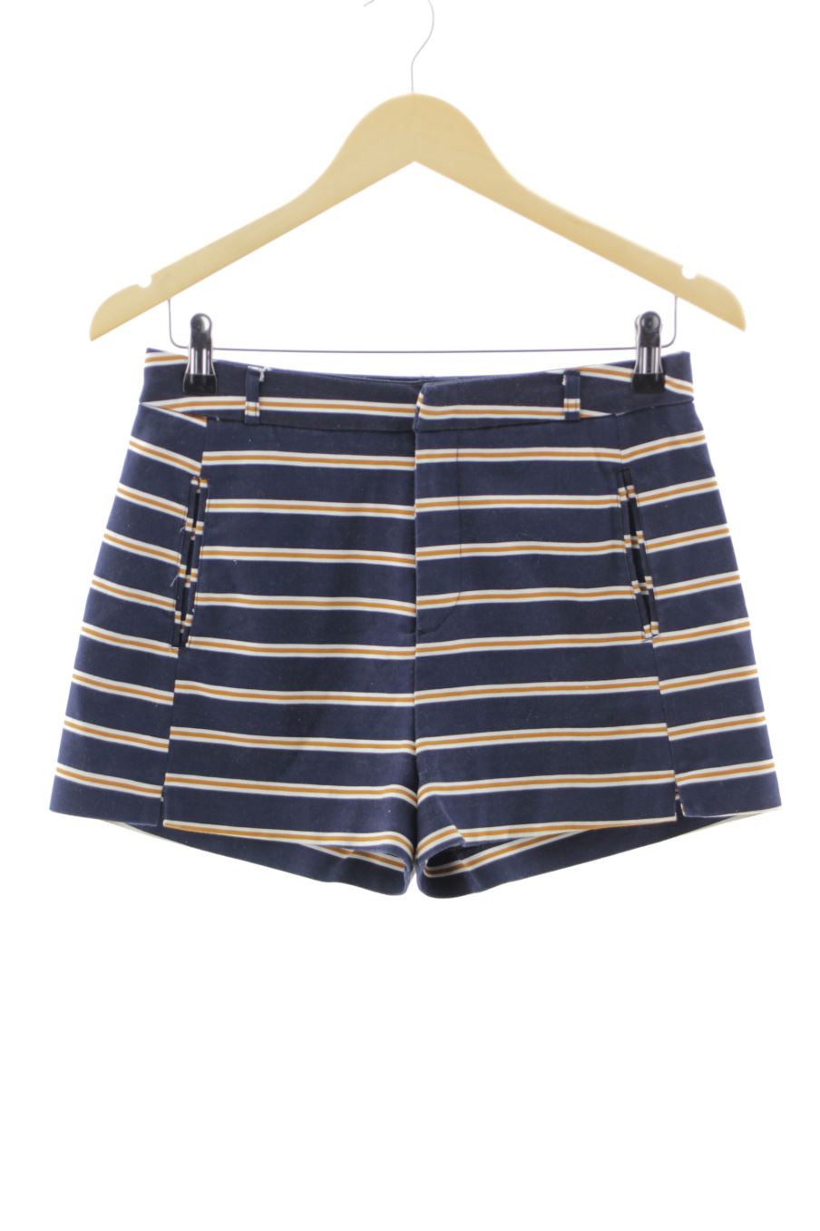 Shorts Stradivarius de la taille 36, de couleur rayures