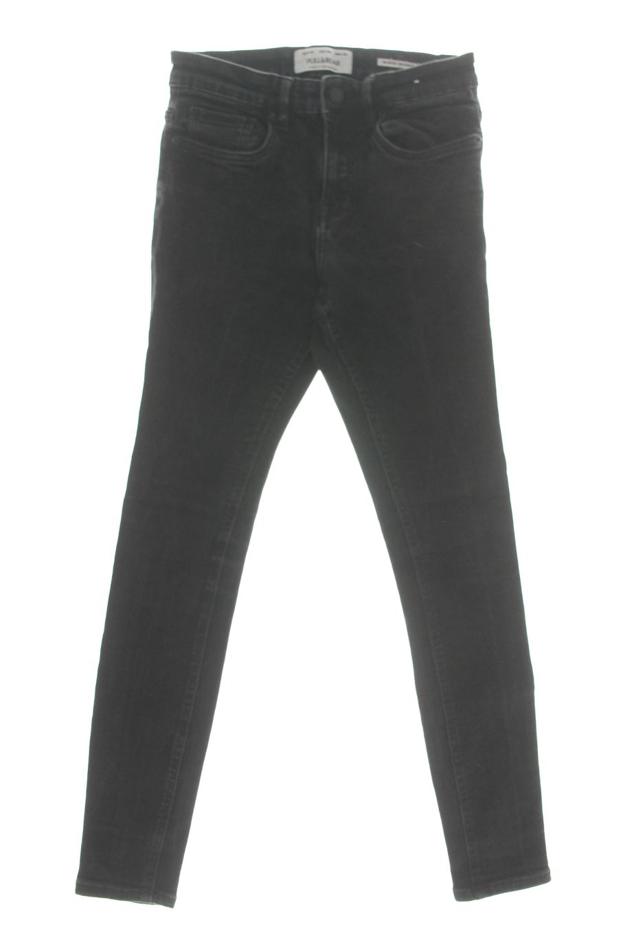 Jeans Pull & Bear de la taille 36, de couleur noir de denim