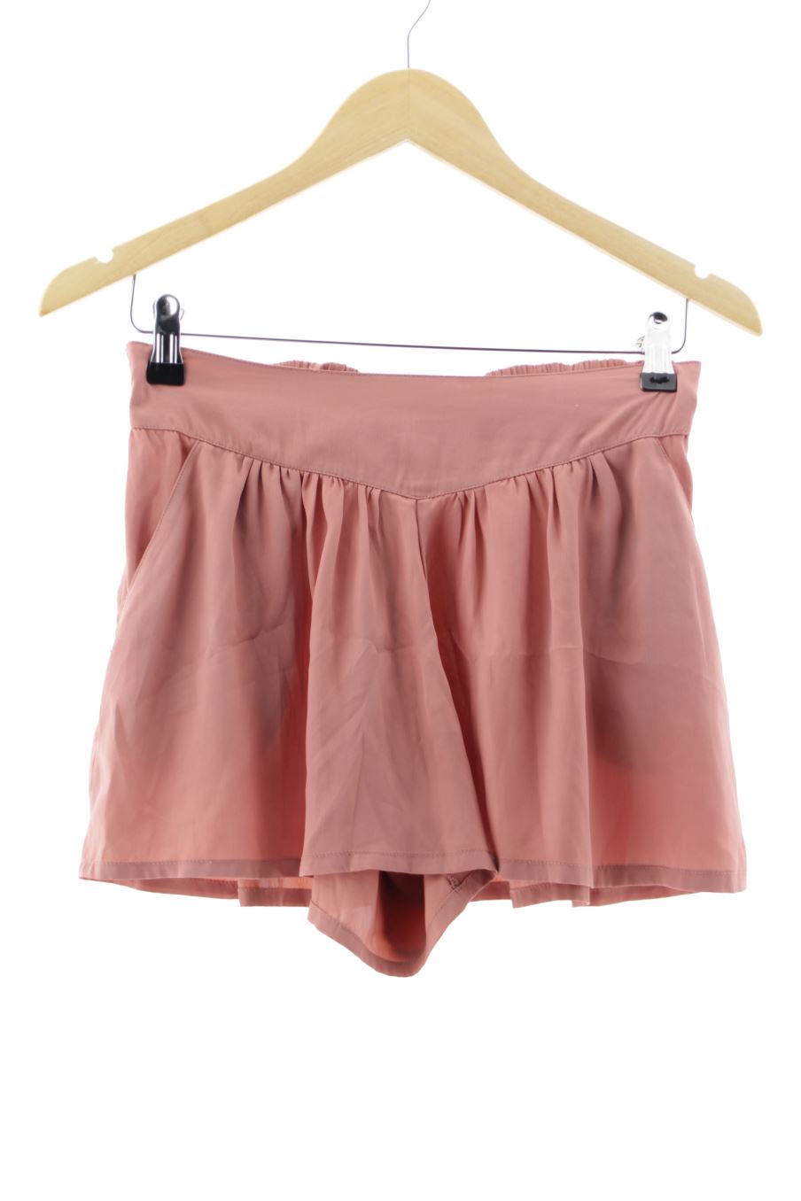 Shorts Bershka de la taille S, de couleur rose