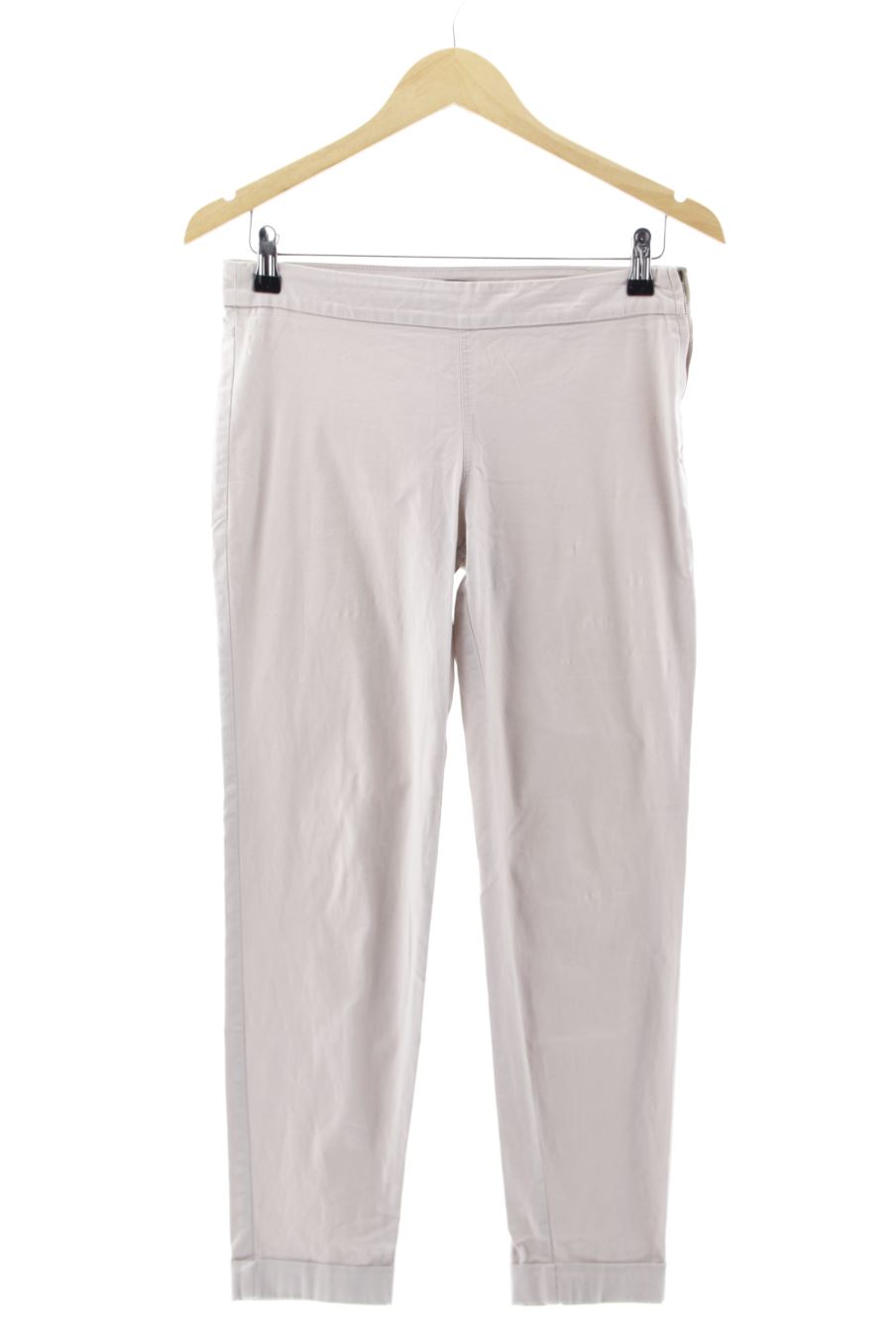 Pantalón de Zara de la talla M, de color beige