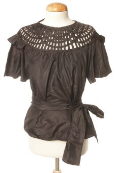 Kurzärmelige Bluse 42 Roberto Verino