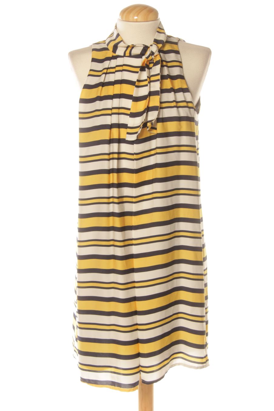 Einfaches Kleid von Mango Größe XS, Farbe Gestreift, für