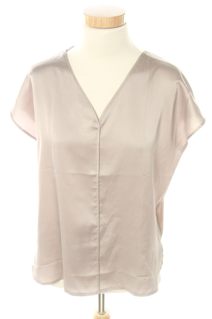 Blouse à manches courtes Mango de la taille XS, de couleur gris