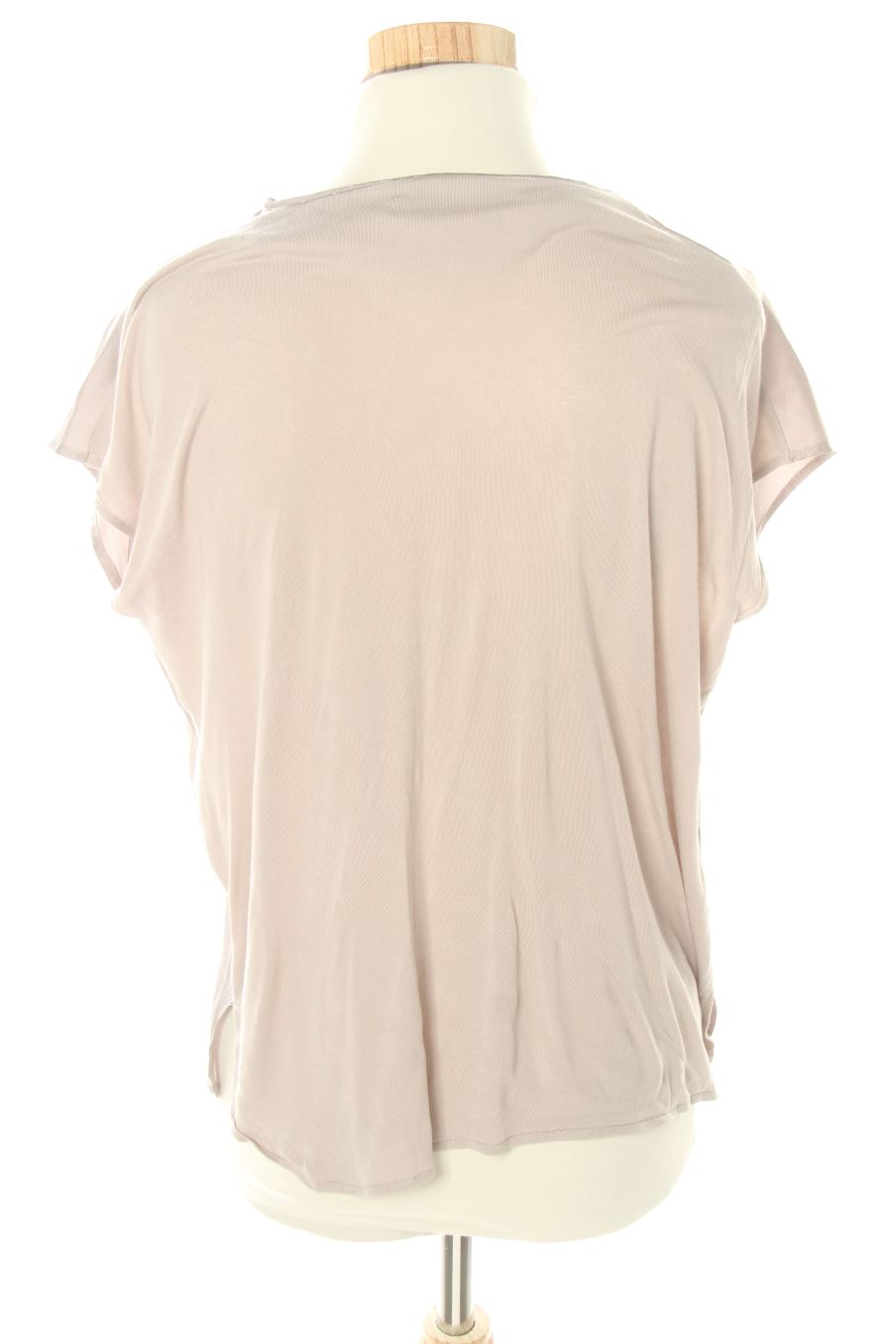 Blouse à manches courtes Mango de la taille XS, de couleur gris