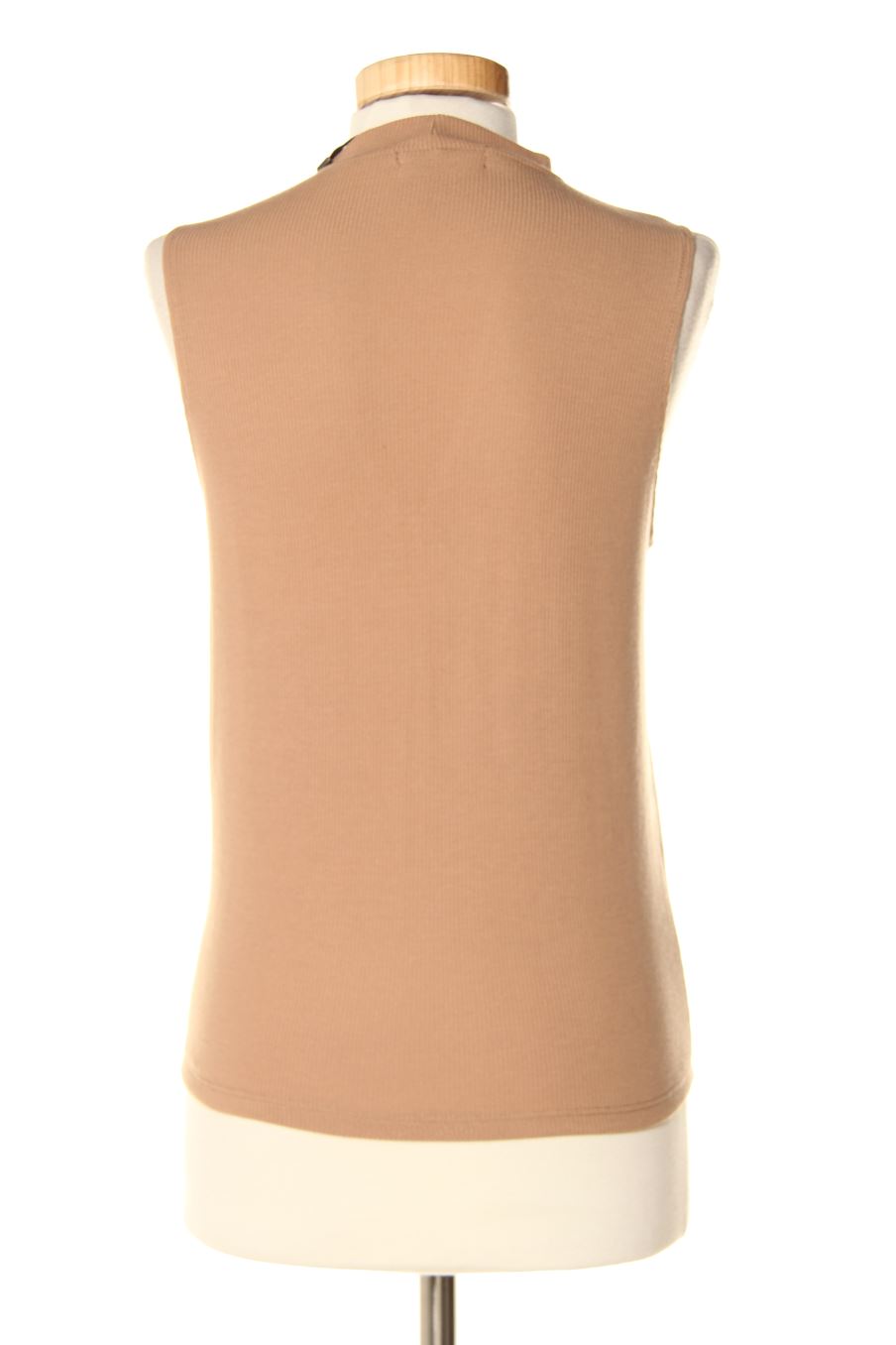 Top de Zara de la talla M, de color marrón