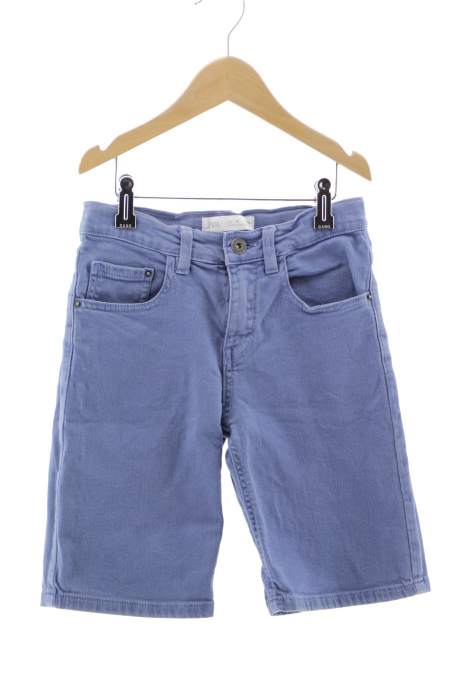 Vaqueros cortos de Zara de la talla 9 años de denim de segunda mano