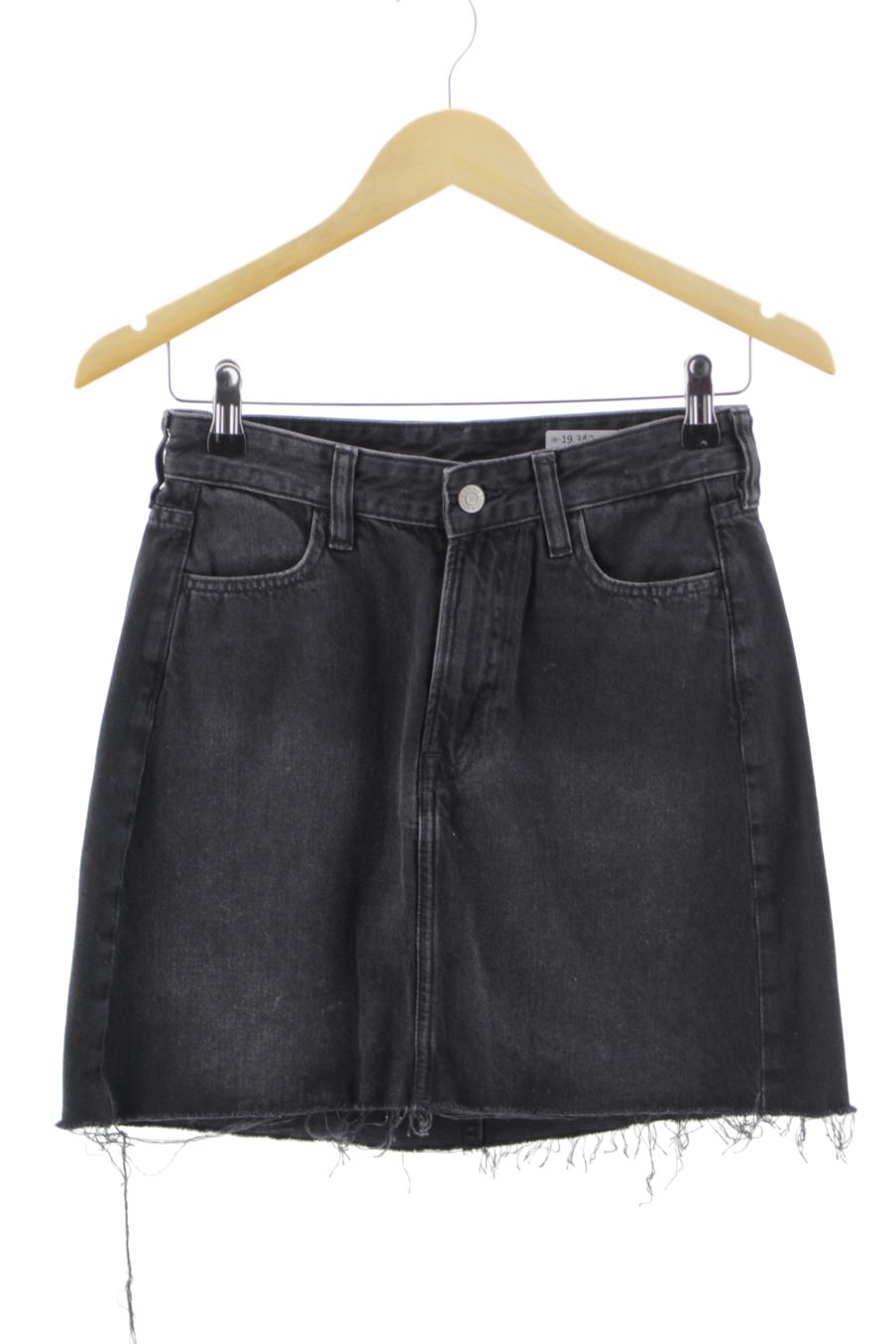 Jupe H&M de la taille 34, de couleur noir de denim