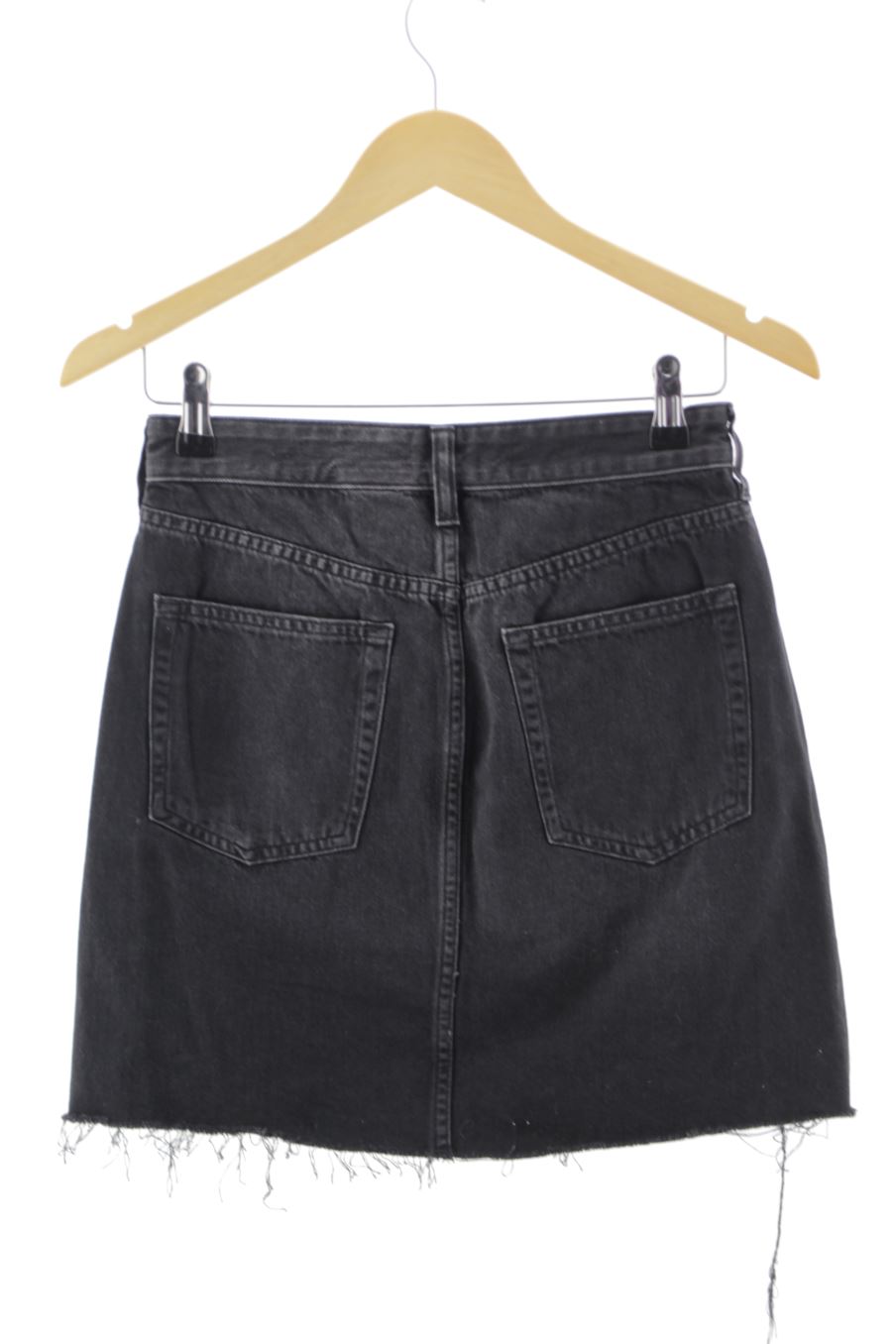 Jupe H&M de la taille 34, de couleur noir de denim