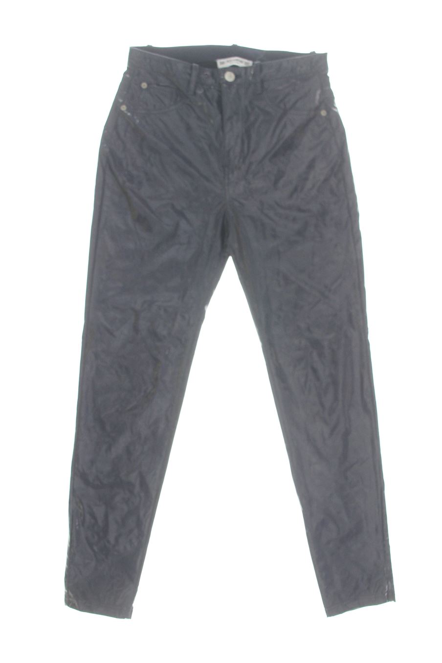 Pantalon Pull & Bear de la taille 38, de couleur bleu marine de synthétique