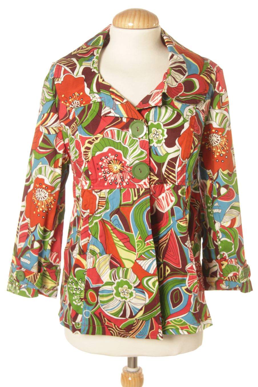 Blouson Stradivarius de la taille 40, de couleur imprimés