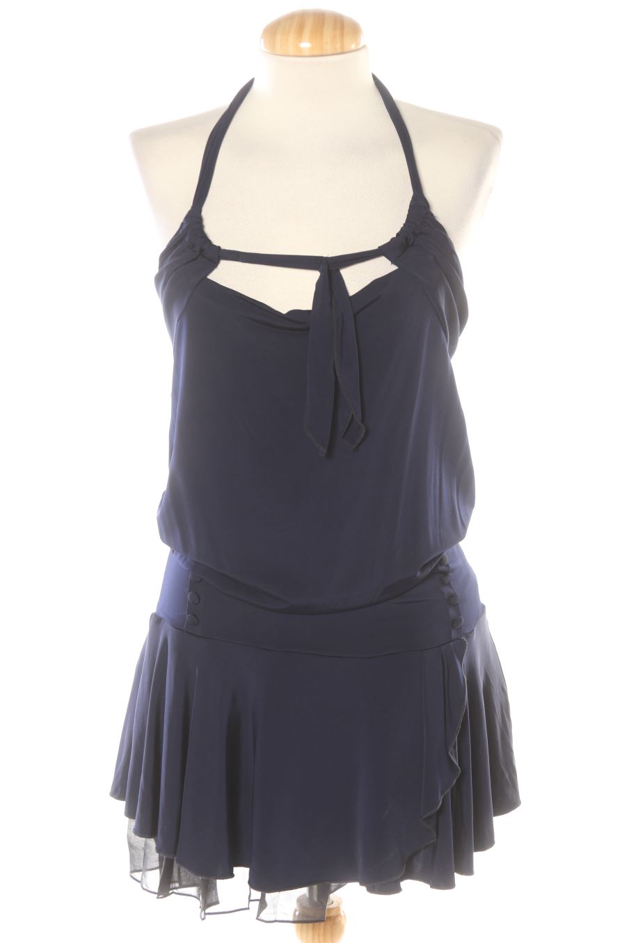 Vestido casual de Pinko de la talla S, de color azul marino
