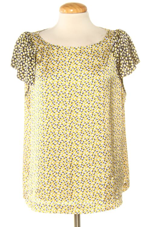 Blusa a maniche corte