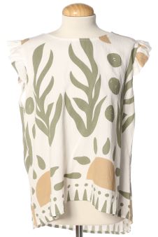 Blouse à manches courtes Taille unique Made in italy, photo 1 sur 2
