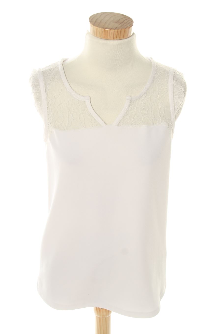 Top de U collection de la talla 36, de color blanco