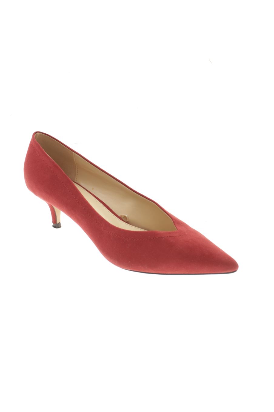 Zapatos de tacon de Parfois de la talla 39, de color burdeos de