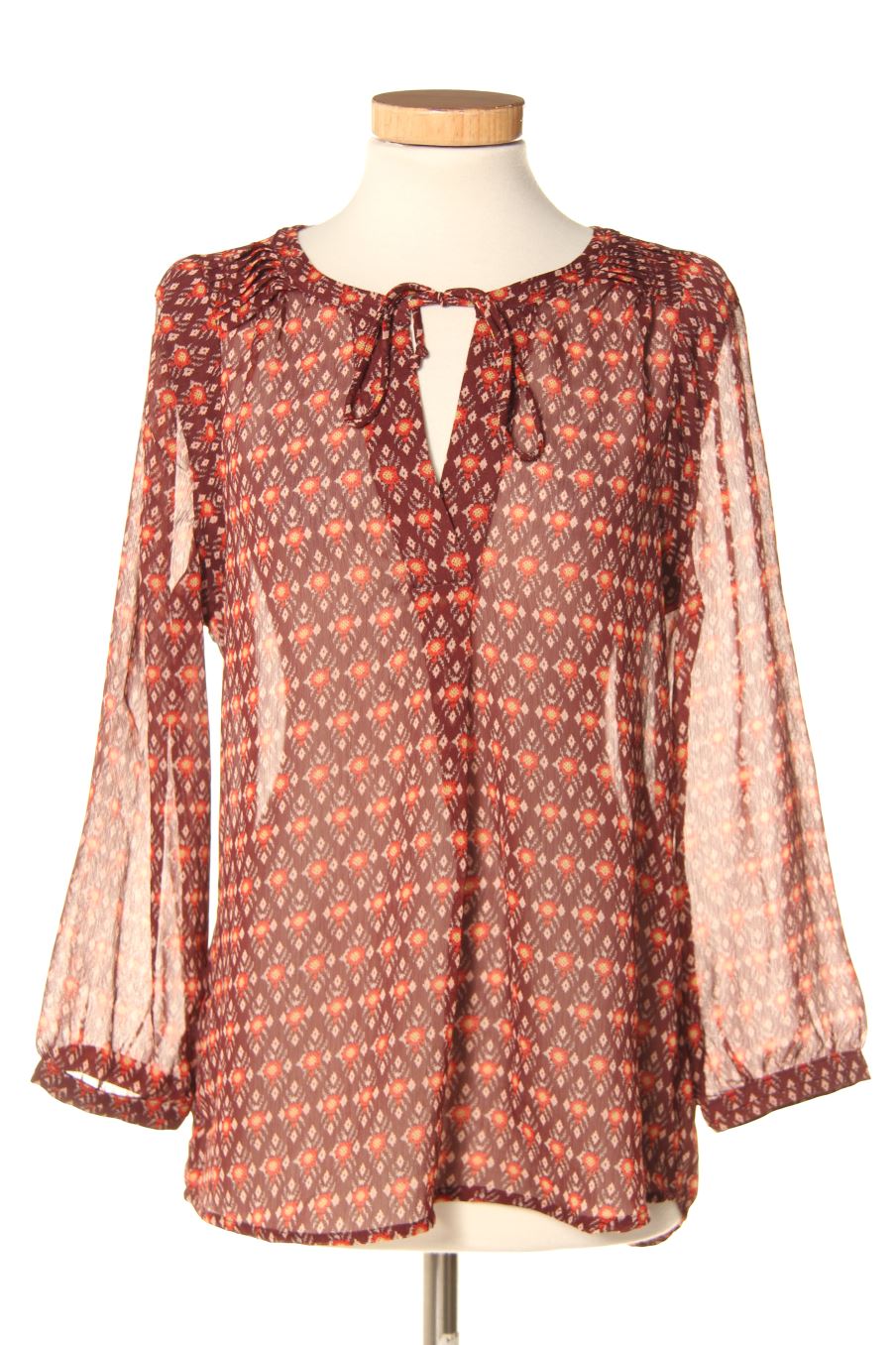 Blusa de manga larga de Edc (ESPRIT) de la talla XS, de color estampado
