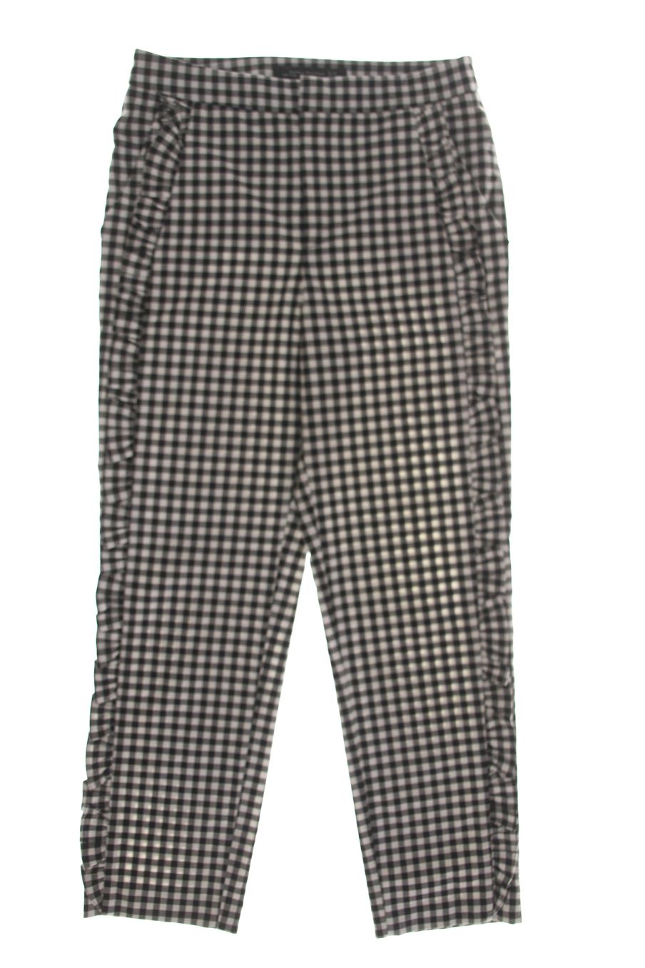 Pantalon Zara de la taille XS, de couleur carreaux