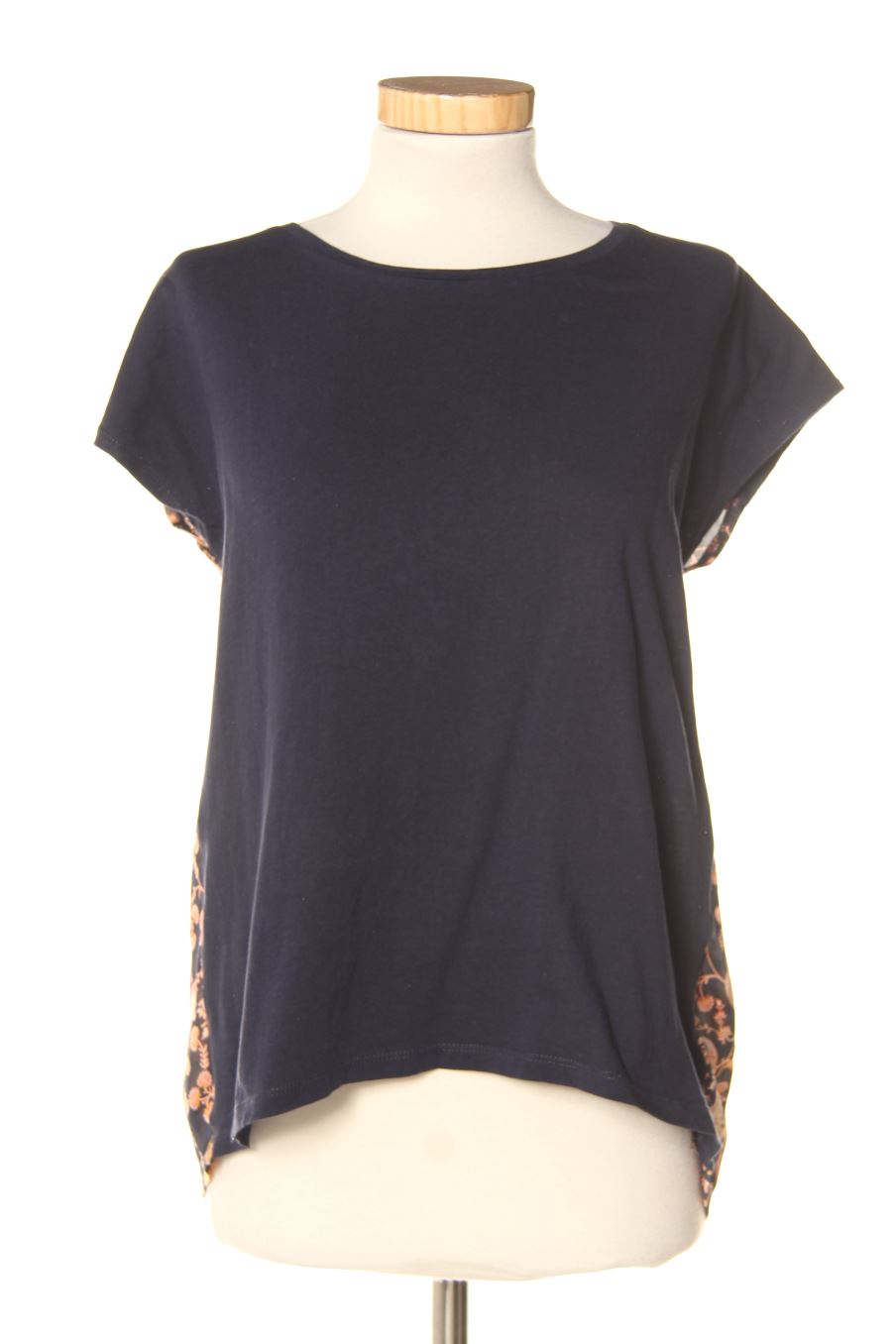T-shirt Milano de la taille S, de couleur bleu marine