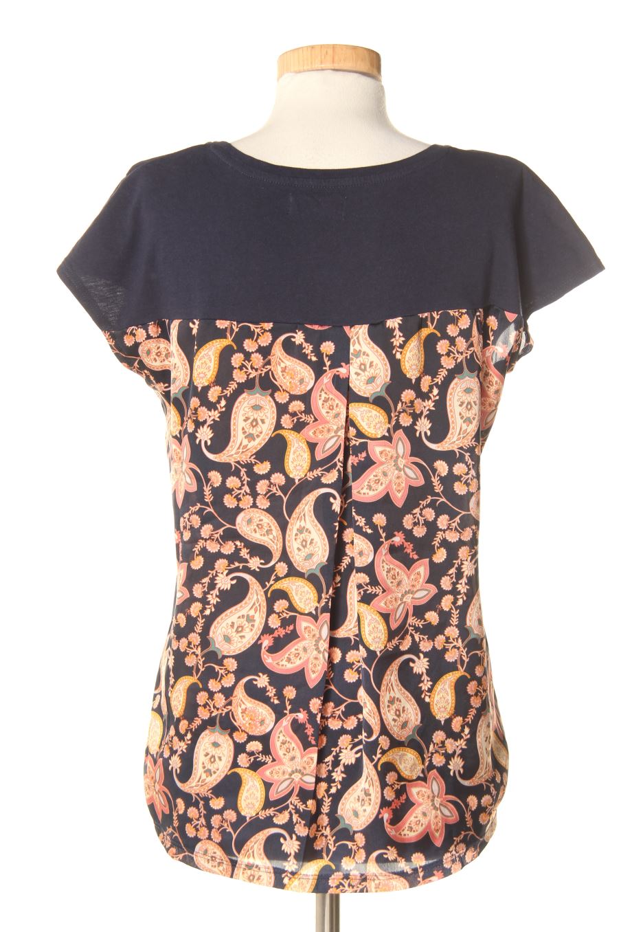 T-shirt Milano de la taille S, de couleur bleu marine