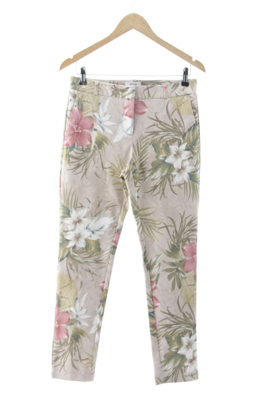 Pantalon Fórmula Joven de la taille 38, de couleur fleurs