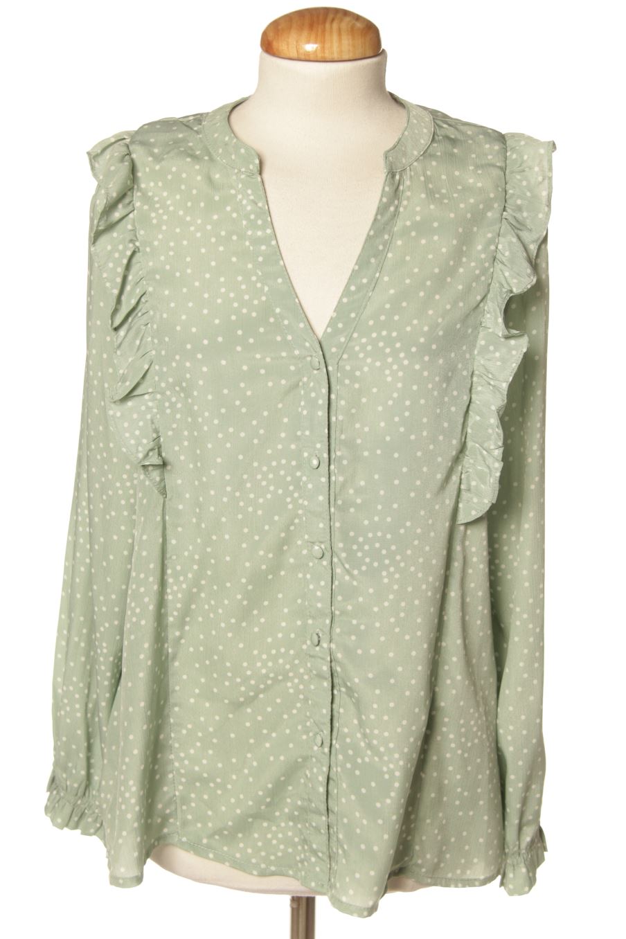 Blusa de manga larga de Season de la talla L, de color verde