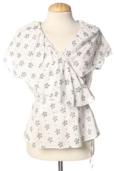 Blusa de manga corta XS Zara