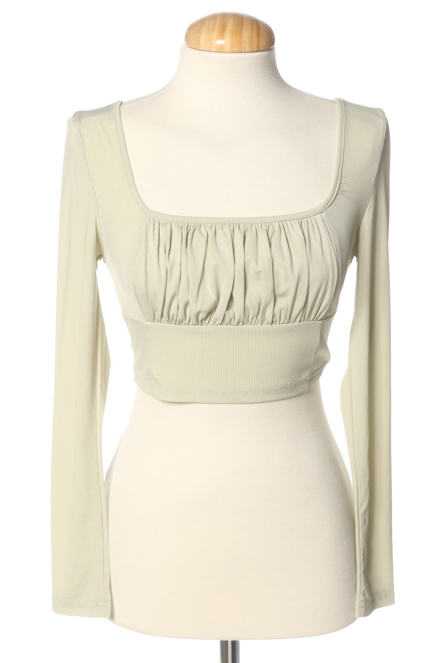 Top de PERCENTIL de la talla XS, de color verde