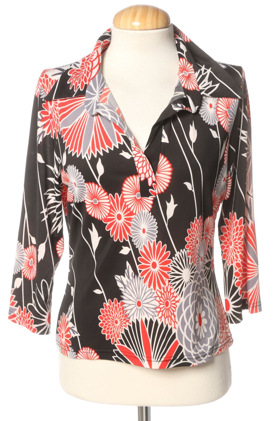 Blouse à manches longues Warehouse de la taille 42, de couleur imprimés
