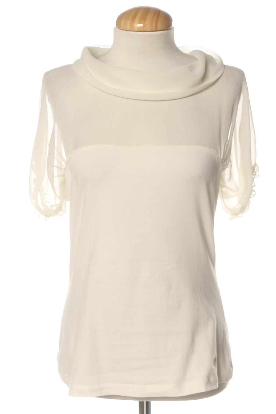 Blouse à manches courtes Purificación García de la taille M, de couleur beige
