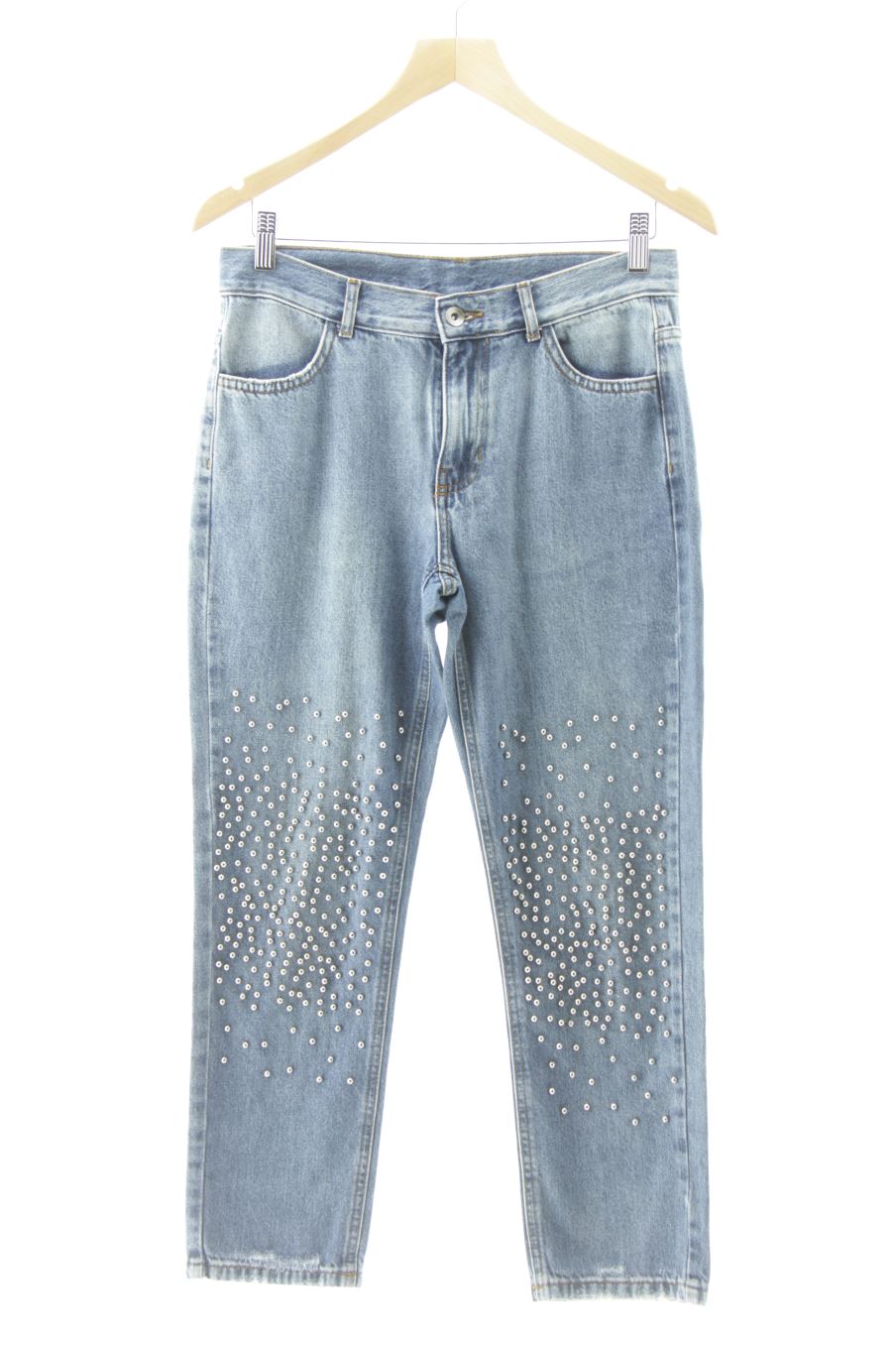 Jeans Calzedonia de la taille S, de couleur bleu