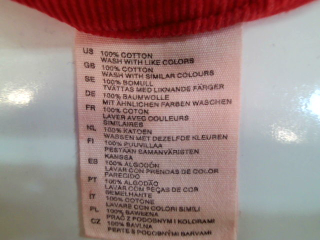 Jupe H&M de la taille 38, de couleur rouge
