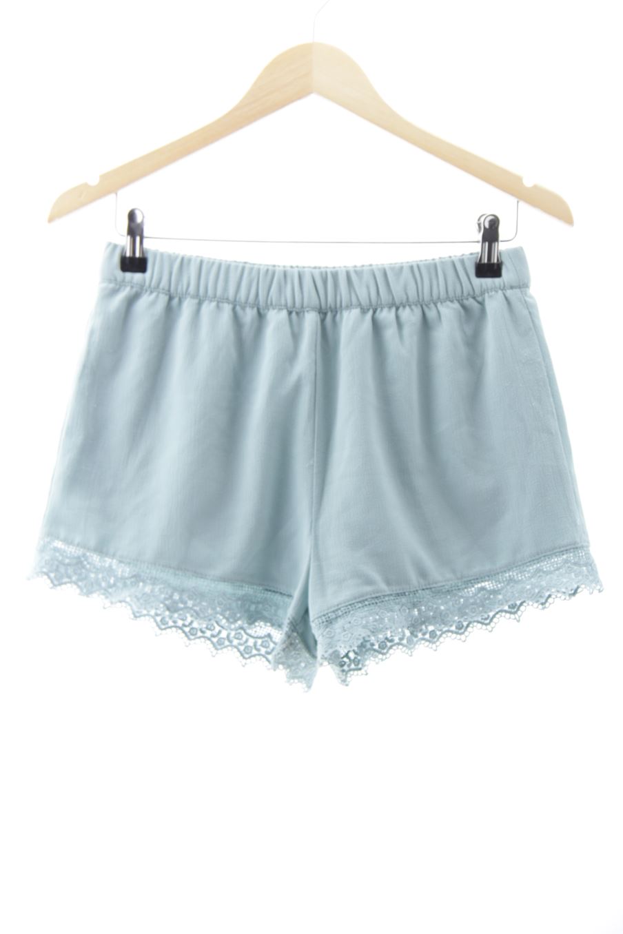 Pantalón corto de Forever 21 de la talla M, de color turquesa