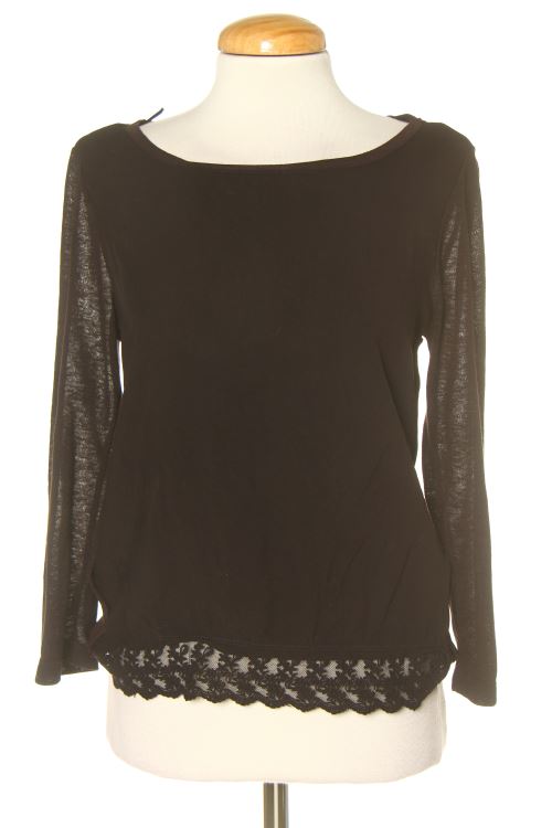Blusa a maniche lunghe