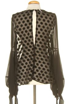 Blusa de manga larga M Mango