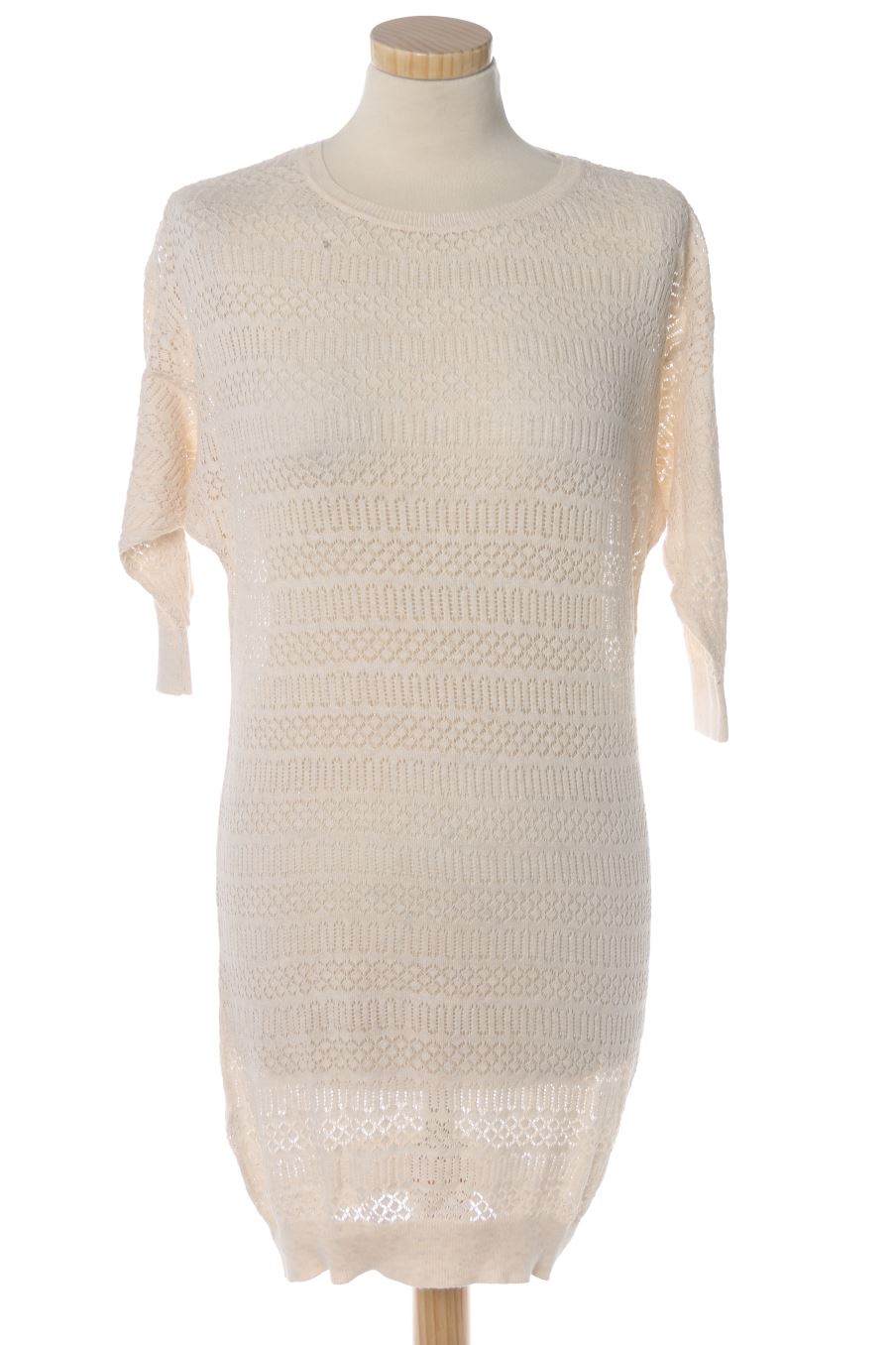 Vestido casual de Mango de la talla S, de color beige